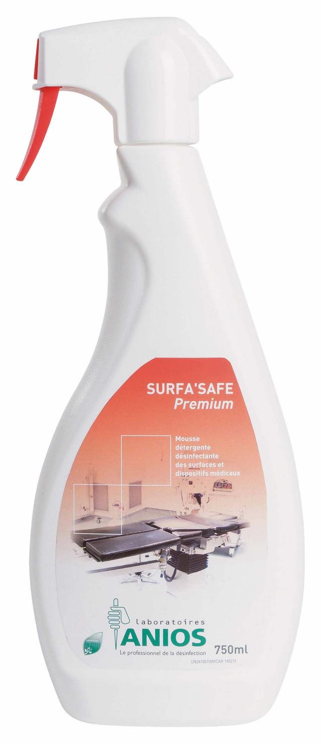 SURFASAFE Premium Mousse 750ml Pulve Blanc