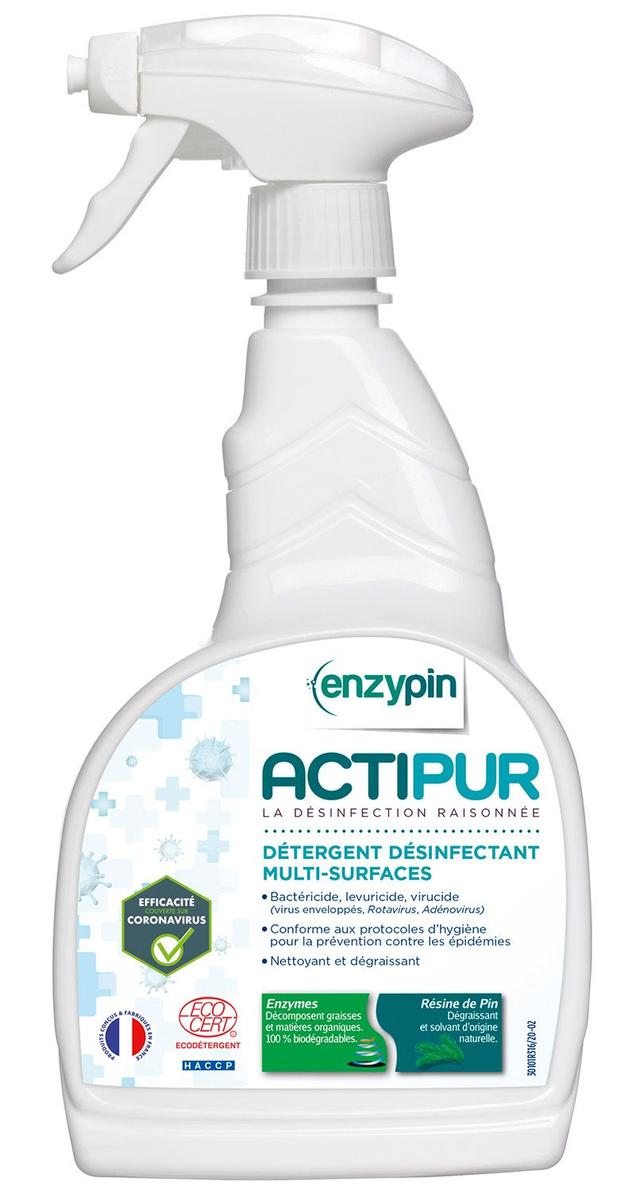 Dégraissant Desinfectant Multisurface ACTIPUR 750ml