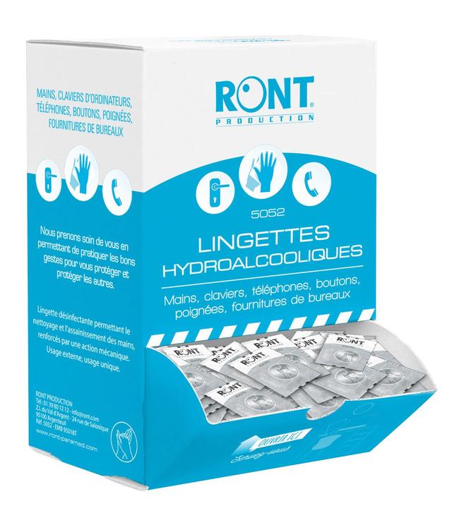 Distributeur 250 Lingettes Hydroalcoliques